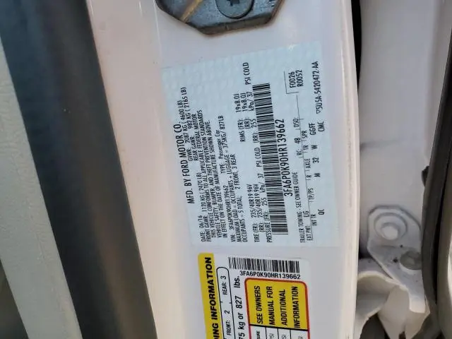 2017 FORD FUSION TITANIUM  