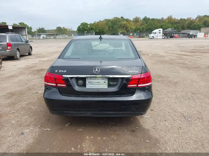 2014 MERCEDES-BENZ E 350 4MATIC