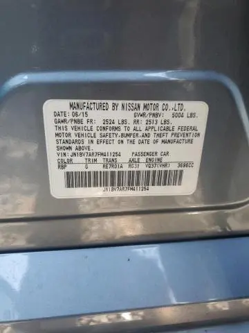 2015 INFINITI Q50 BASE  