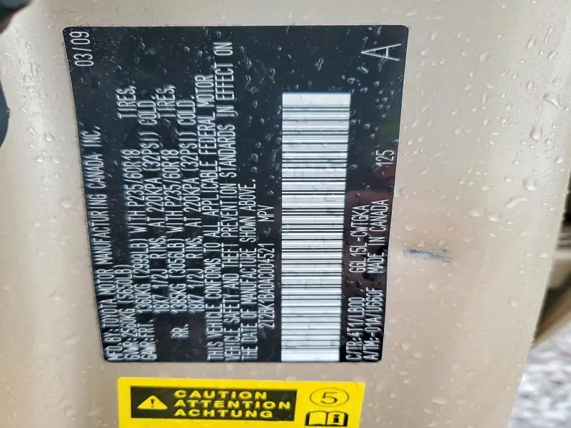 2010 LEXUS RX 350  