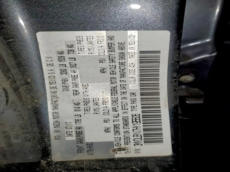 2017 TOYOTA YARIS IA   