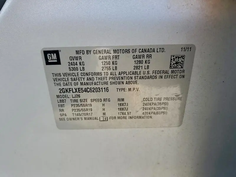 2012 GMC TERRAIN SLT  