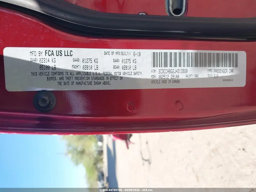 2018 CHRYSLER 300 300S