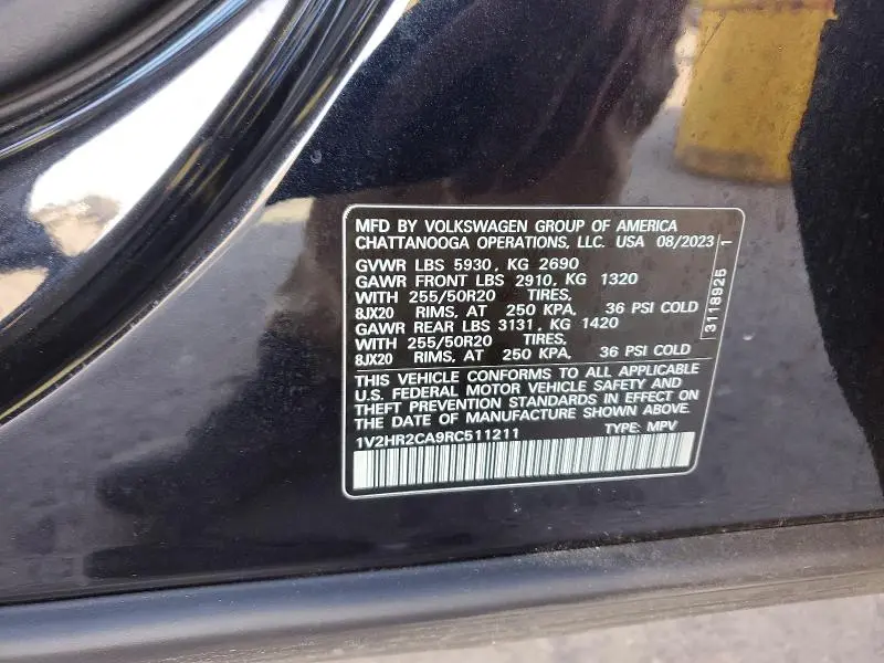 2024 VOLKSWAGEN ATLAS SE  
