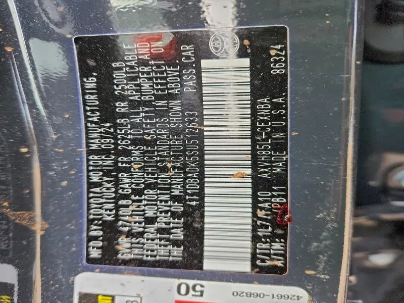 2025 TOYOTA CAMRY XSE  