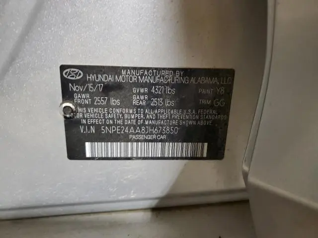 2018 HYUNDAI SONATA ECO  