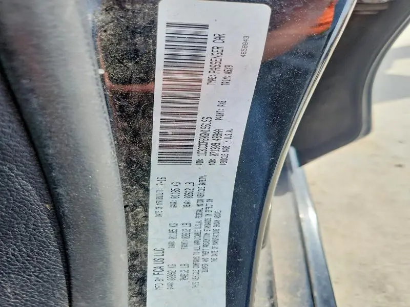 2016 CHRYSLER 200 LX  