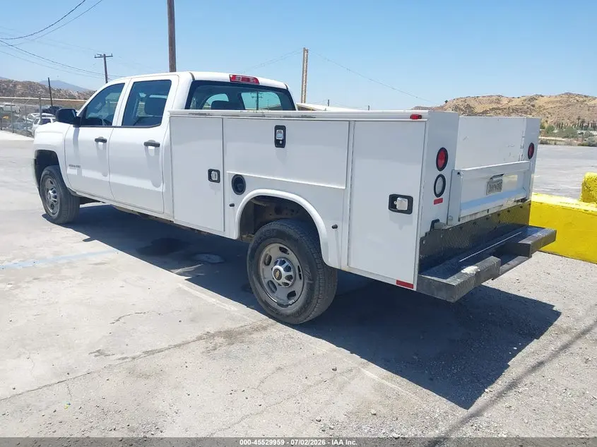 2018 CHEVROLET SILVERADO 2500HD WT