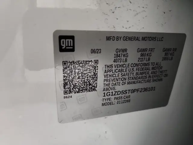 2023 CHEVROLET MALIBU LT  