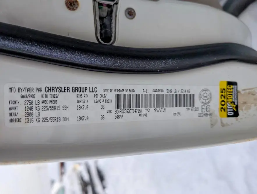 2012 DODGE JOURNEY SXT  