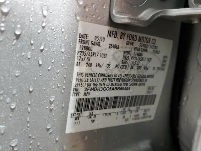 2010 FORD EDGE SE  