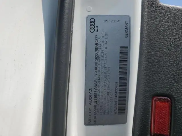 2019 AUDI A6 PREMIUM  