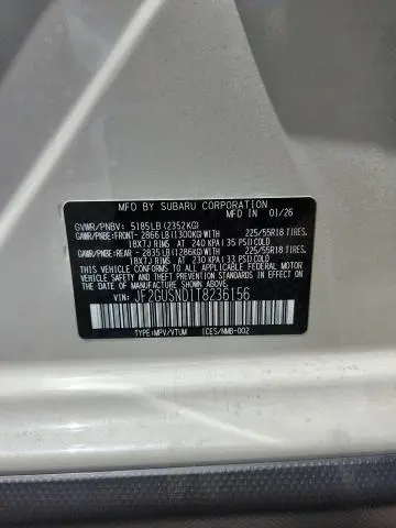 2026 SUBARU CROSSTREK LIMITED  