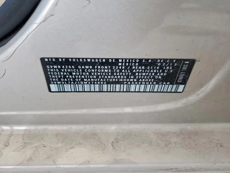 2013 VOLKSWAGEN JETTA TDI  