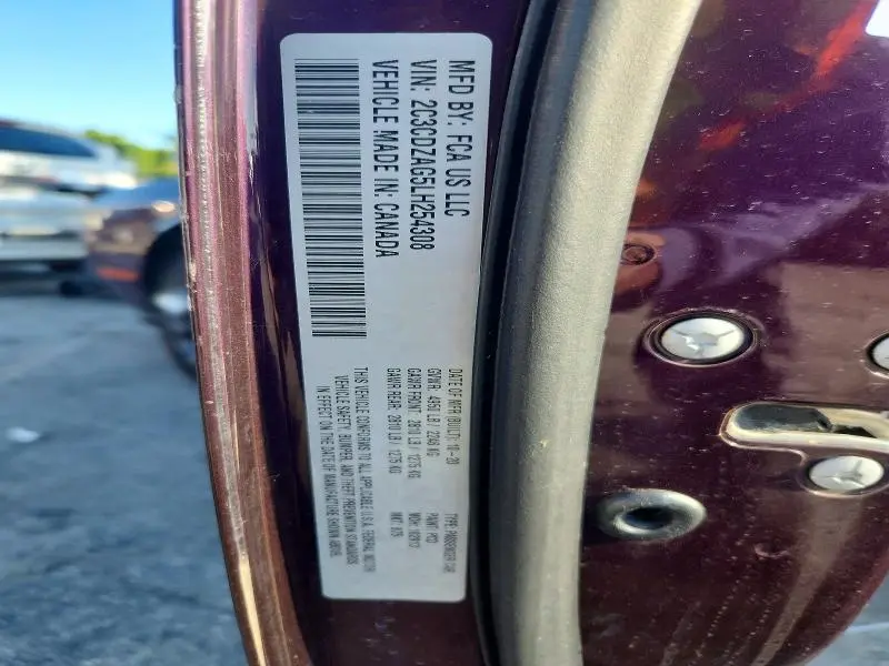 2020 DODGE CHALLENGER SXT  