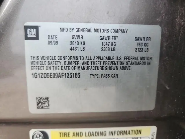 2010 CHEVROLET MALIBU 2LT  