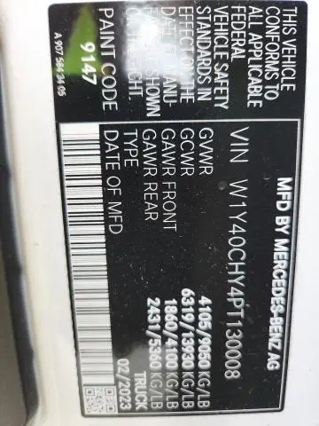 2023 MERCEDES-BENZ SPRINTER 2500  