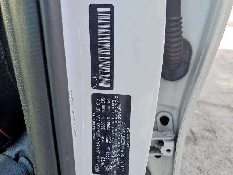 2021 KIA FORTE GT  