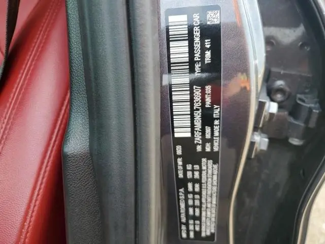 2020 ALFA ROMEO GIULIA TI  