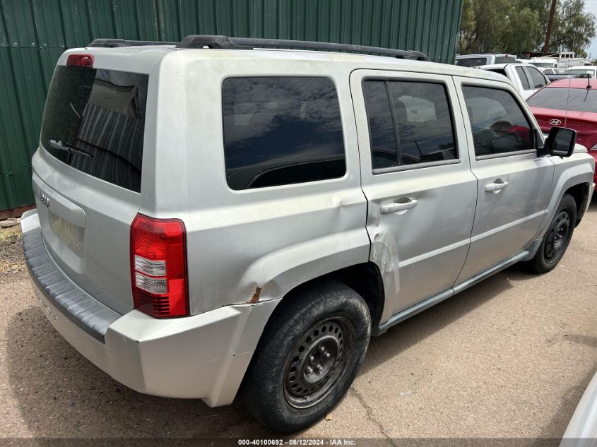 2010 JEEP PATRIOT SPORT