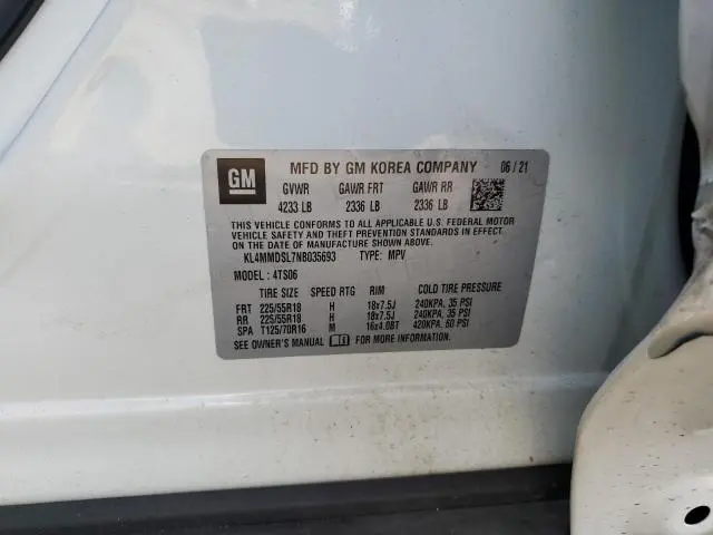 2022 BUICK ENCORE GX SELECT  