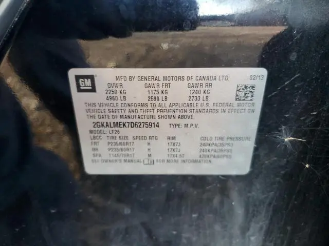 2013 GMC TERRAIN SLE  