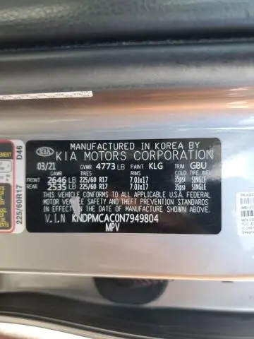 2022 KIA SPORTAGE LX  