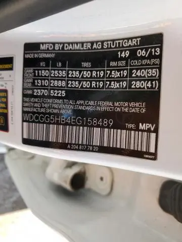 2014 MERCEDES-BENZ GLK 350  