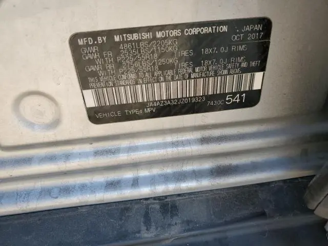 2018 MITSUBISHI OUTLANDER SE  