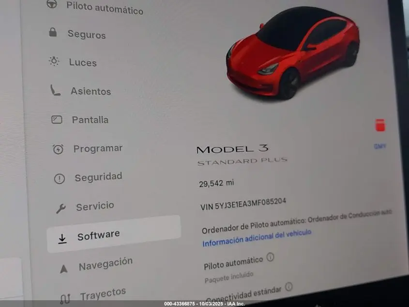 2021 TESLA MODEL 3 STANDARD RANGE PLUS REAR-WHEEL DRIVE