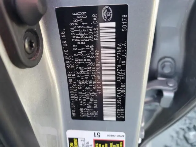 2023 TOYOTA CAMRY LE  