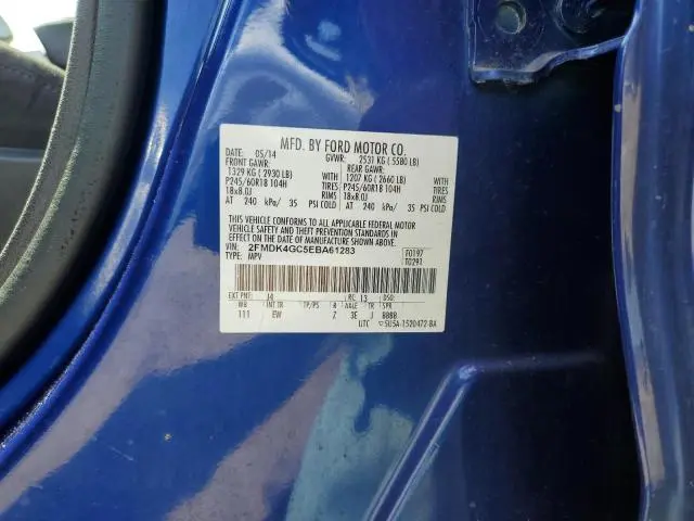 2014 FORD EDGE SE  