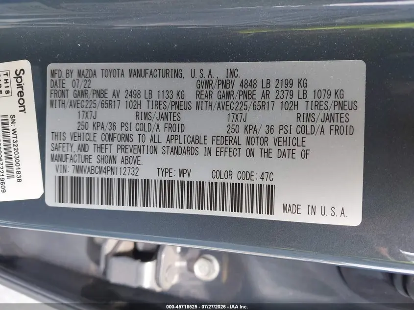 2023 MAZDA CX-50 2.5 S PREFERRED PLUS