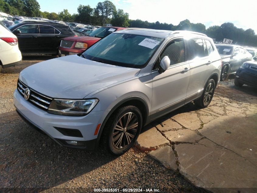 2018 VOLKSWAGEN TIGUAN 2.0T SE/2.0T SEL