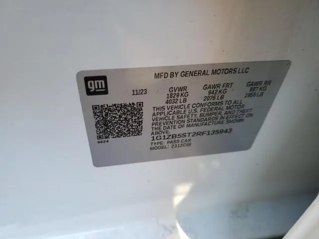 2024 CHEVROLET MALIBU LS  