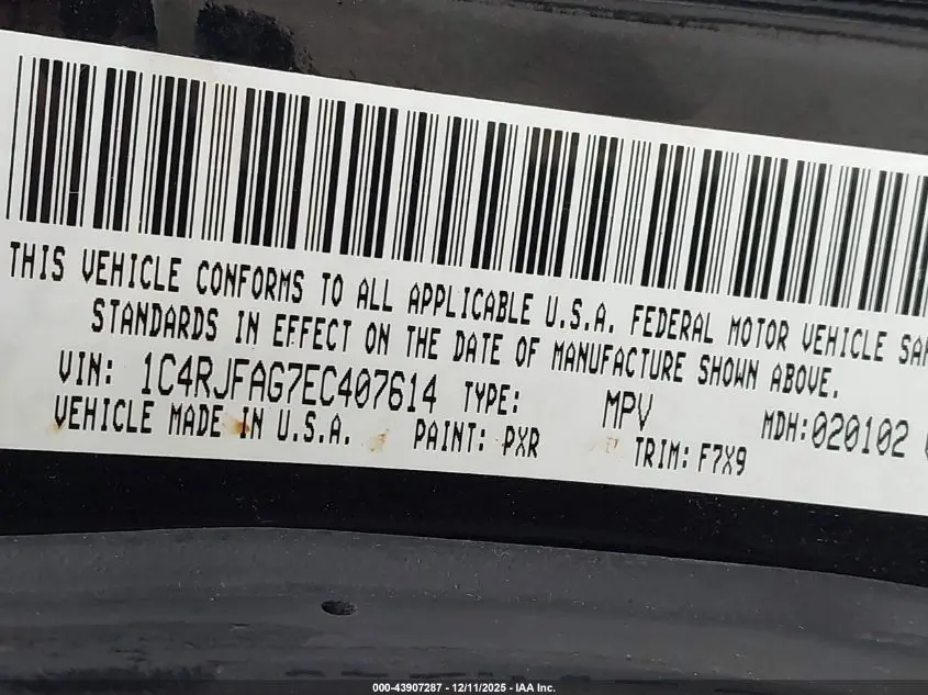 2014 JEEP GRAND CHEROKEE LAREDO