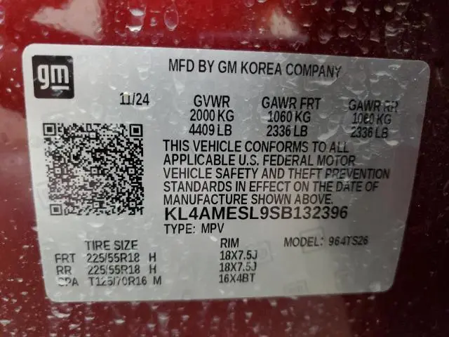 2025 BUICK ENCORE GX SPORT TOURING  