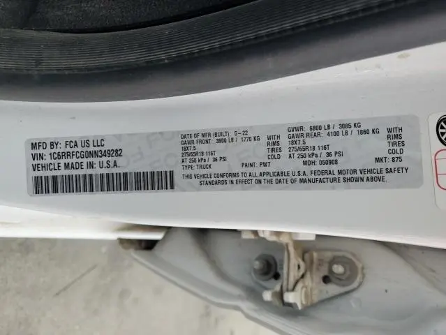 2022 RAM 1500 TRADESMAN  