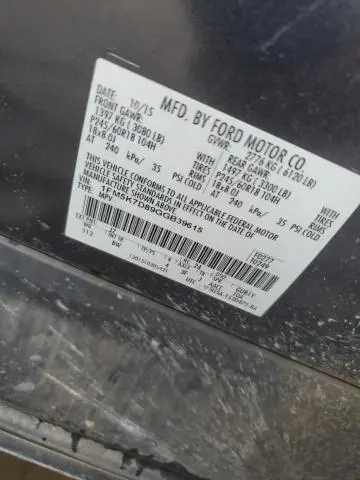 2016 FORD EXPLORER XLT  