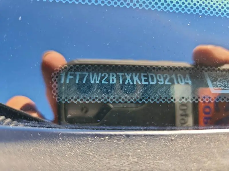 2019 FORD F250 SUPER DUTY  