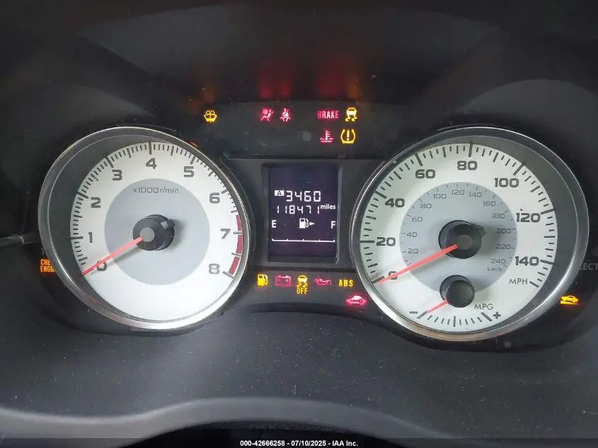 2013 SUBARU IMPREZA 2.0I LIMITED