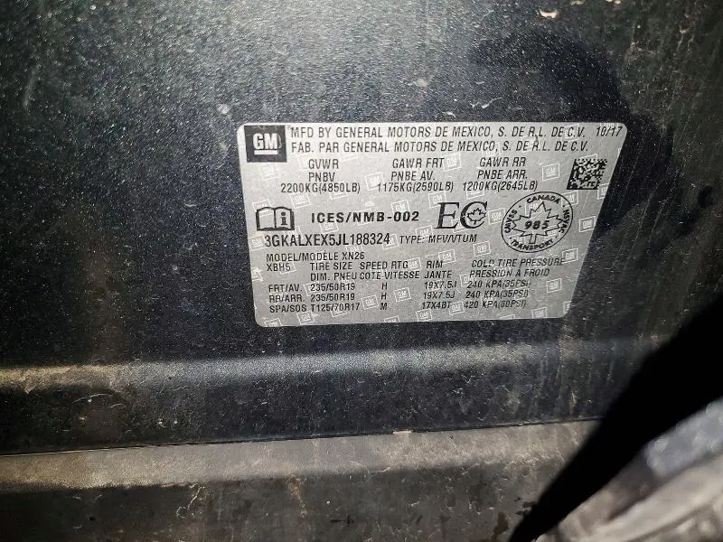 2018 GMC TERRAIN DENALI  