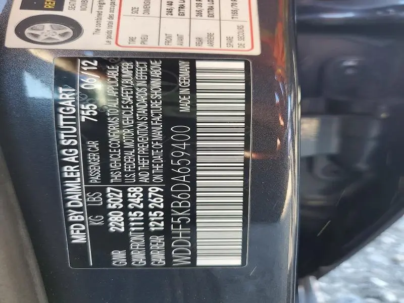 2013 MERCEDES-BENZ E 350  