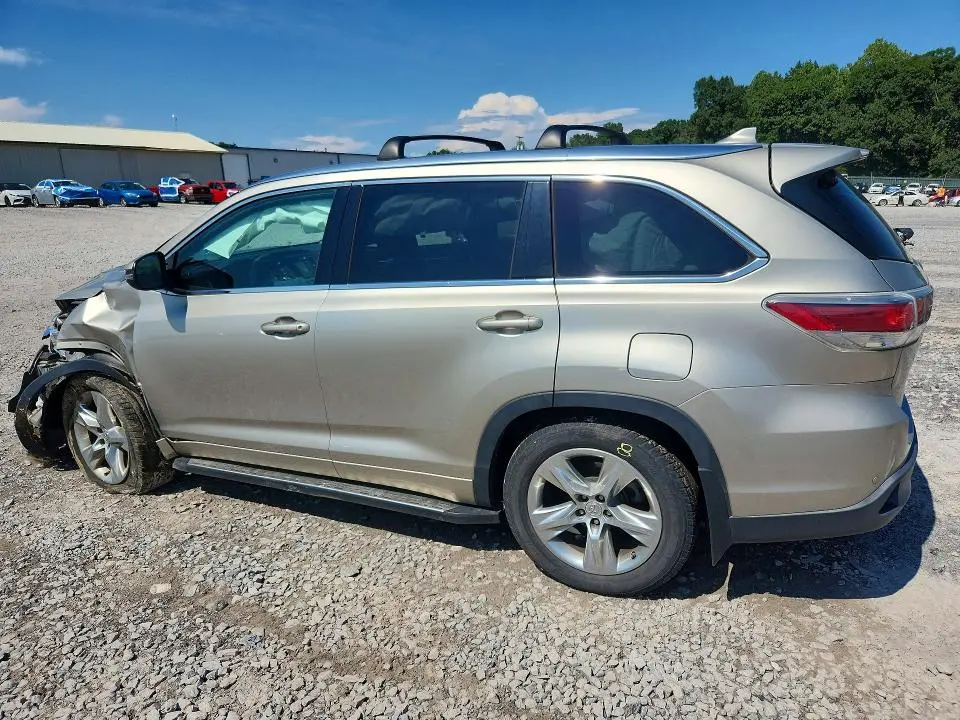 2015 TOYOTA HIGHLANDER LIMITED PLATINUM  