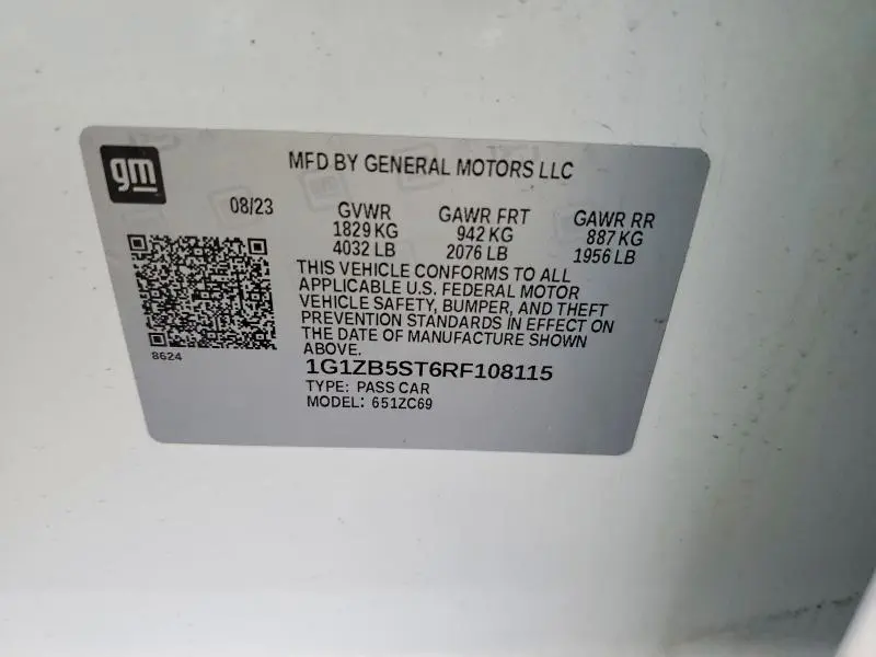 2024 CHEVROLET MALIBU LS  