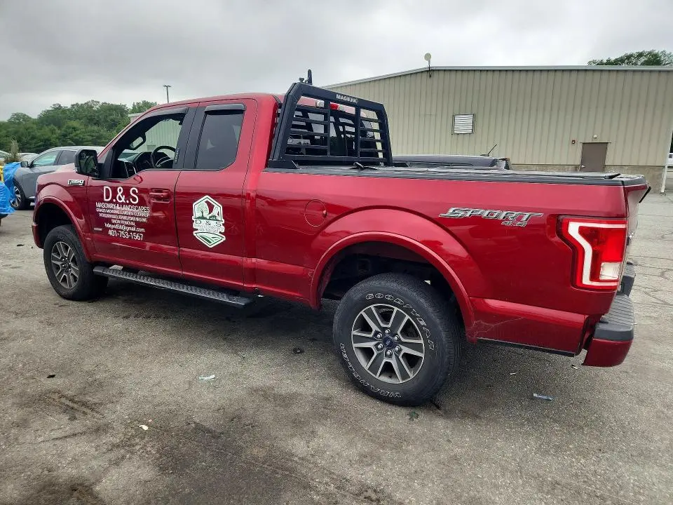 2016 FORD F150 SUPER CAB  