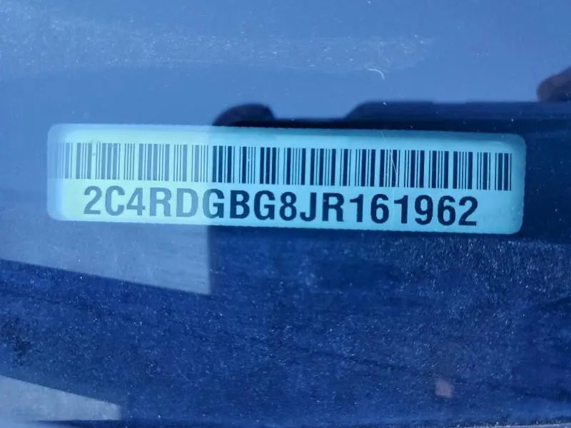 2018 DODGE GRAND CARAVAN SE  