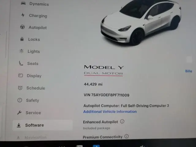 2023 TESLA MODEL Y   