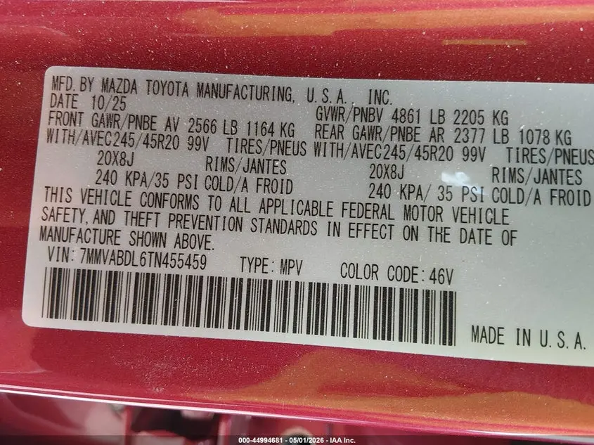 2026 MAZDA CX-50 2.5 S PREMIUM