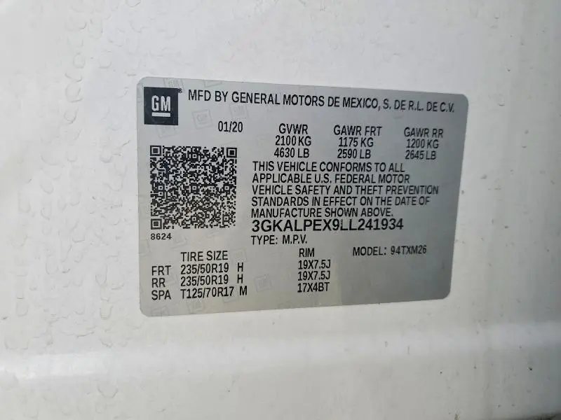 2020 GMC TERRAIN SLT  